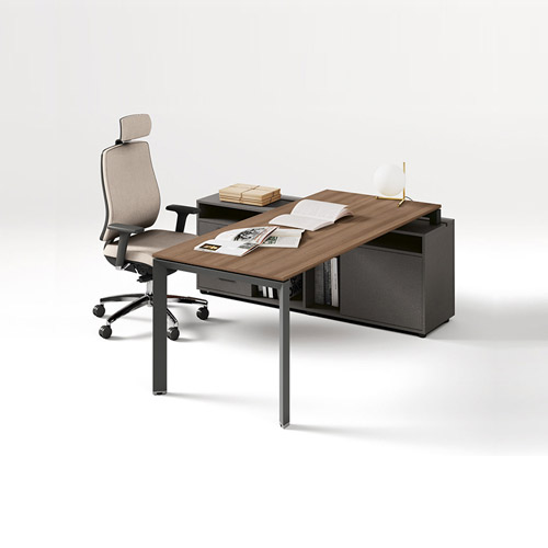 [FURN_1118] Corner Desk Left Sit